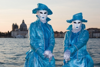 Die Basilica di S. Maria della Salute ist gerade eine Bausstelle.