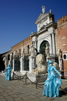 Bei Arsenale wird die alte Pracht und Macht der Seefahrernation Venedig wieder lebendig.